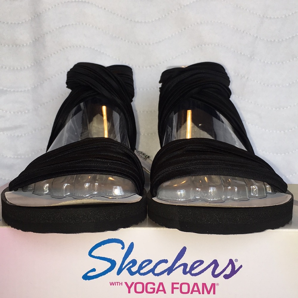 NIB Women’s Skechers w/Yoga Foam Sandals Size 8 - Picture 7 of 8